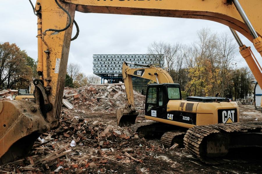 Construction debris