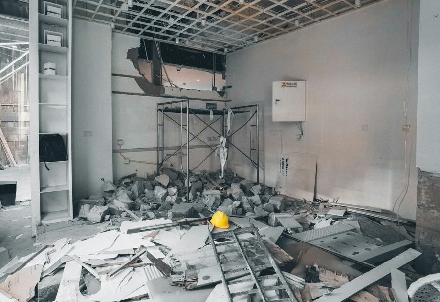 Interior demolition