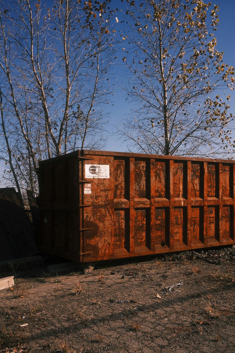 Roll-off container